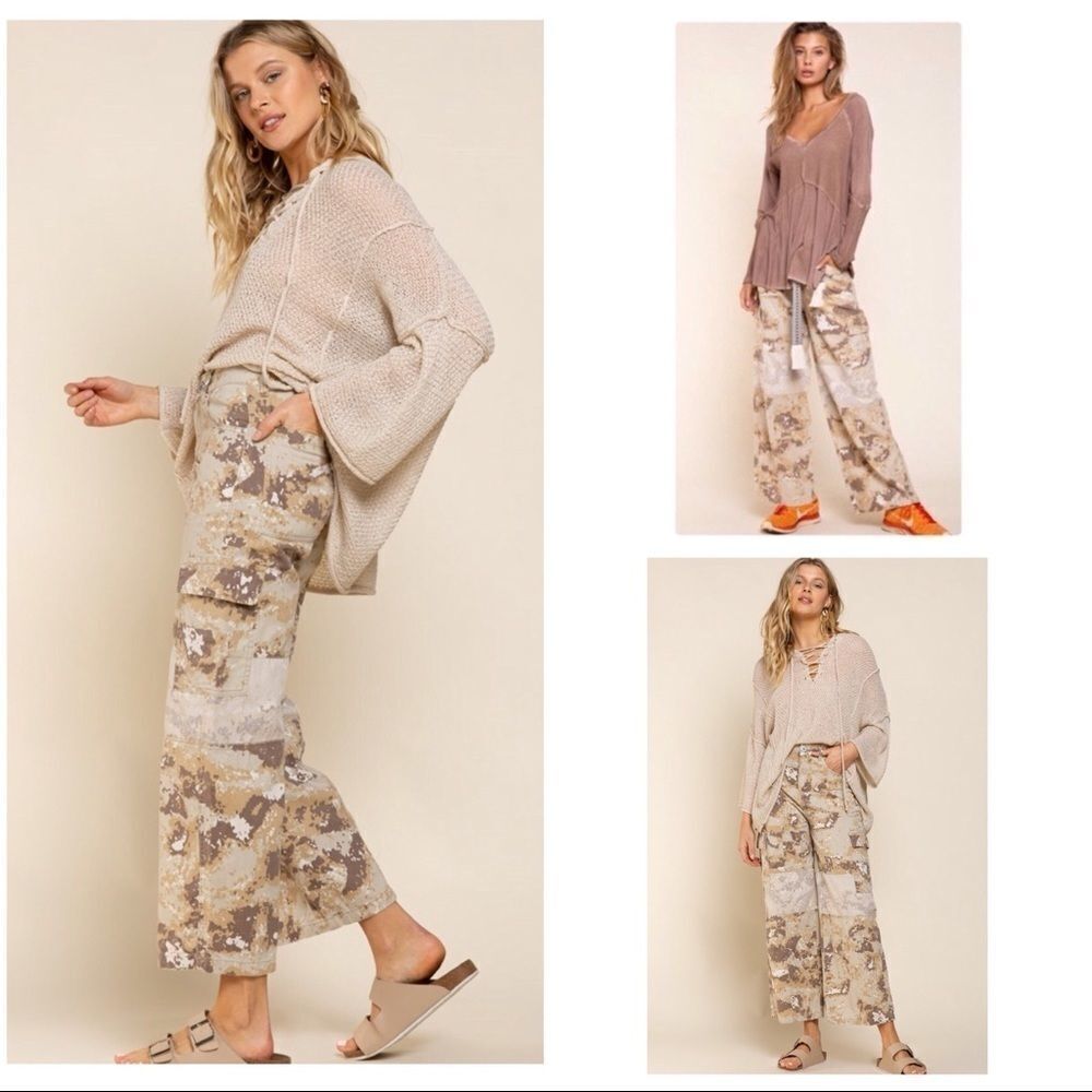 POL Vintage Look Camo Jeans - Picture 2 of 16